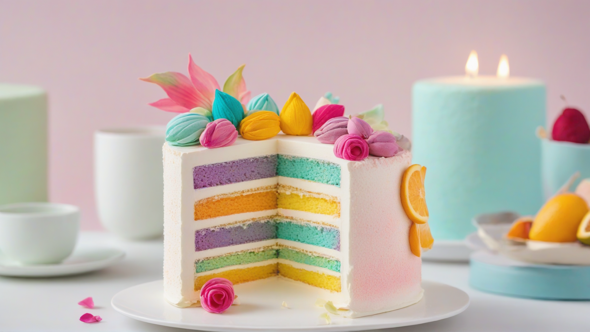 torta colorata